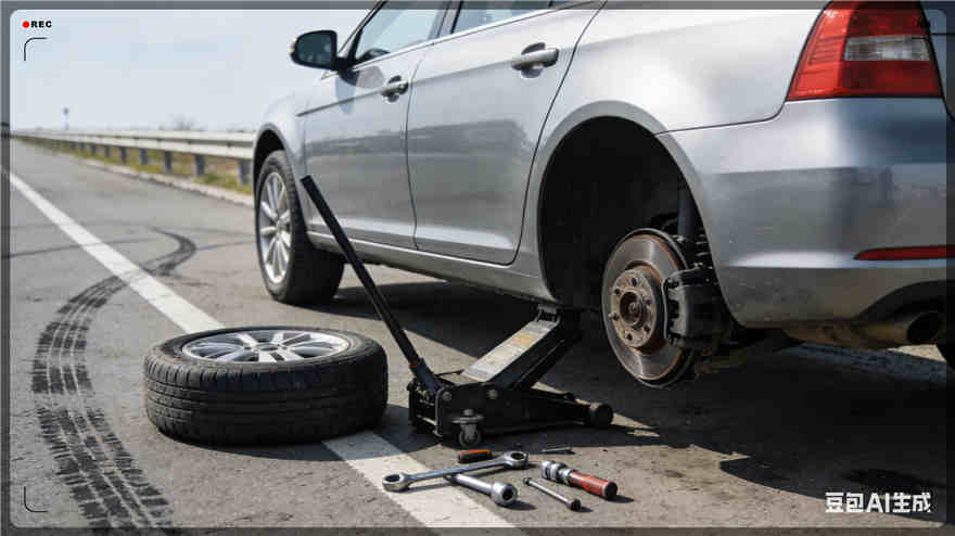 让胡路流动补胎电话【案例】